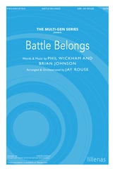Battle Belongs SATB choral sheet music cover